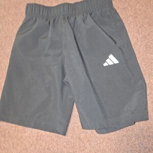 Adidas Shorts Boys Size 10-12 Athletic With Pockets Not Warn New Without Tags